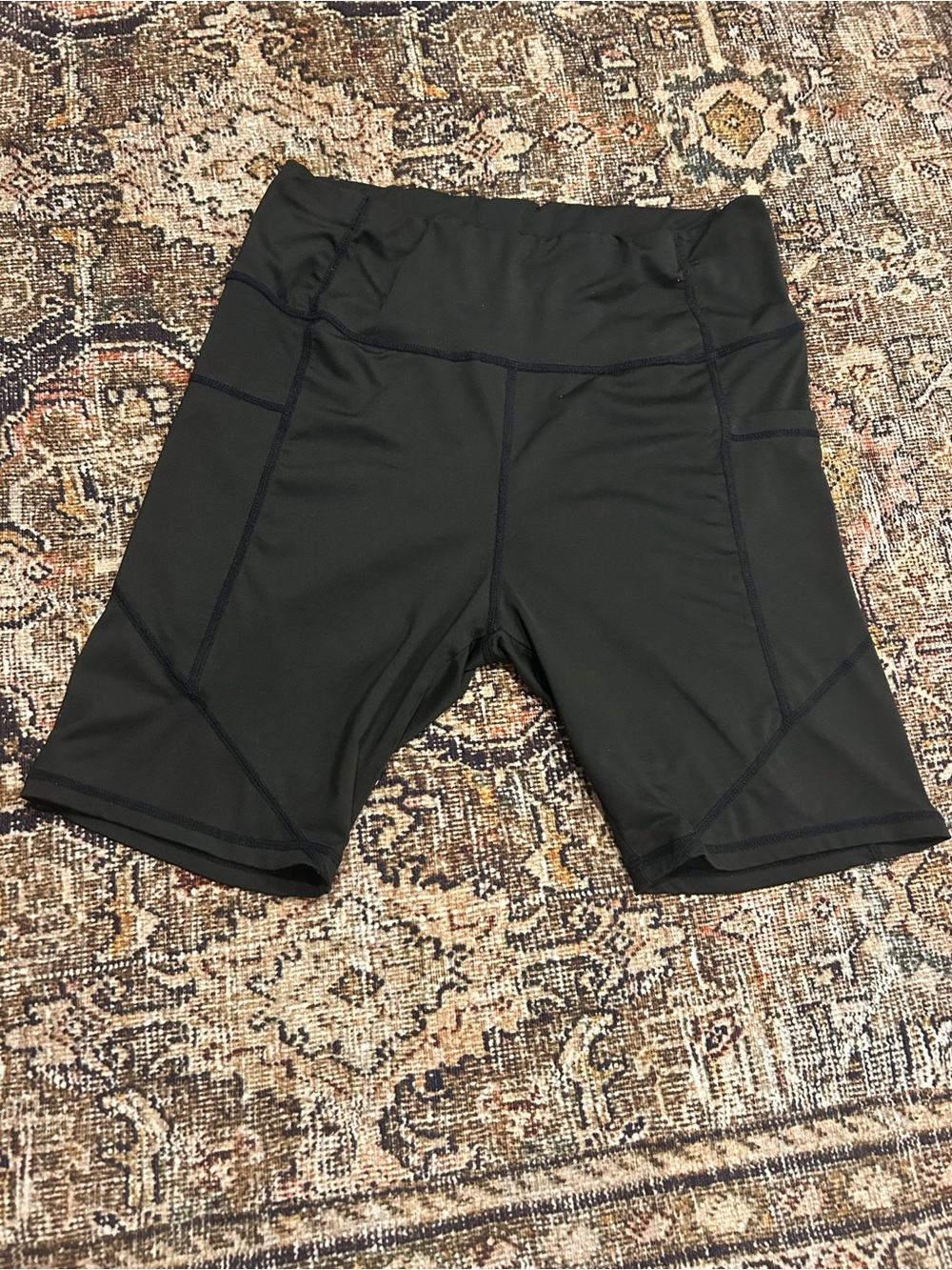 SHEIN Black Women's Bike Shorts
